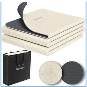 Readaeer Foldable Yoga Mat With Carrying Bag